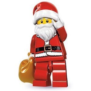 Lego Series 8 Collectible Minifigure - Santa with Toy Sack Lego Series 8 Collectible Minifigure - Santa with Toy Sack