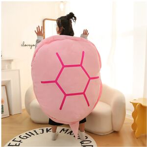 Unbranded (Pink, 80cm) Wearable Shell Turtle Plush Toy Cartoon Stuffed Doll Sofa Kids Gift Unbranded (Pink, 80cm) Wearable Shell Turtle Plush Toy Cartoon Stuffed Doll Sofa Kids Gift