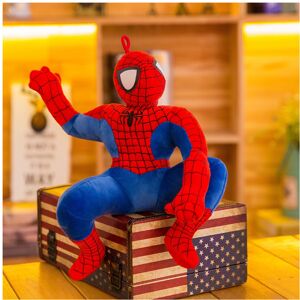 Unbranded (Sitting SpiderMan, 45cm) Captain Avengers Hulk America Batman Plush Toy Doll Gi Unbranded (Sitting SpiderMan, 45cm) Captain Avengers Hulk America Batman Plush Toy Doll Gi