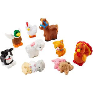 Fisher-Price Little People Farm Animal Friends with Baby Bunnies & Pig Fisher-Price Little People Farm Animal Friends with Baby Bunnies & Pig