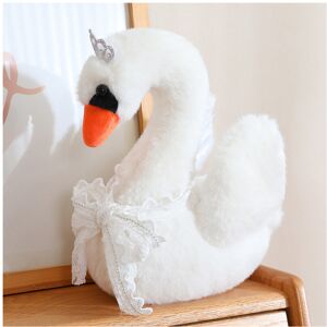Unbranded (White, 38cm) Short Plush Swan Stuffed Animal Toy Goose Sleeping Doll Room Kid G Unbranded (White, 38cm) Short Plush Swan Stuffed Animal Toy Goose Sleeping Doll Room Kid G