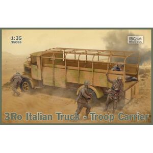 Maxpower IBG Models 35055 3Ro Italian Truck - Troop Carrier 1:35 Military Model Kit Maxpower IBG Models 35055 3Ro Italian Truck - Troop Carrier 1:35 Military Model Kit