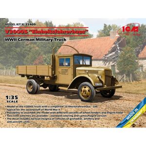Maxpower ICM35409 - ICM 1:35 - V3000S WWII German Truck, 'Einheitsfahrerhaus' Maxpower ICM35409 - ICM 1:35 - V3000S WWII German Truck, 'Einheitsfahrerhaus'
