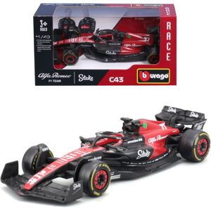 Maxpower Bburago F1 Alfa Romeo Stake C43 #77 Vatteri Bottas 2023 1:43 Model 38085B Maxpower Bburago F1 Alfa Romeo Stake C43 #77 Vatteri Bottas 2023 1:43 Model 38085B