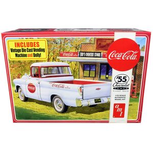 Maxpower AMT Skill 3 Model Kit 1955 Chevrolet Cameo Pickup Truck \Coca-Cola\ Maxpower AMT Skill 3 Model Kit 1955 Chevrolet Cameo Pickup Truck \Coca-Cola\