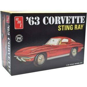 Maxpower AMT/Premium Hobbies 1963 Corvette Sting Ray 1:25 Plastic Model Car Kit Maxpower AMT/Premium Hobbies 1963 Corvette Sting Ray 1:25 Plastic Model Car Kit
