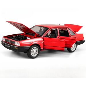 Maxpower (Red) 1/24 Alloy Diecast Santana Car Model Toy High Simulation Vehicle with Soun Maxpower (Red) 1/24 Alloy Diecast Santana Car Model Toy High Simulation Vehicle with Soun