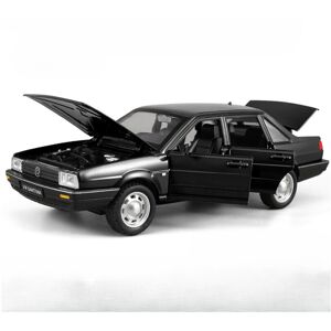 Maxpower (Black) 1/24 Alloy Diecast Santana Car Model Toy High Simulation Vehicle with So Maxpower (Black) 1/24 Alloy Diecast Santana Car Model Toy High Simulation Vehicle with So