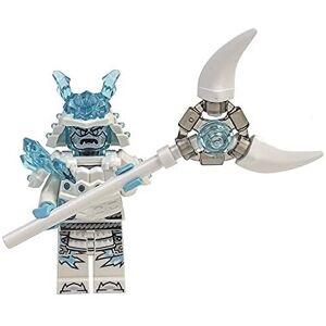 Lego Ninjago: Ice Emperor (Zane) with Cold Staff Lego Ninjago: Ice Emperor (Zane) with Cold Staff