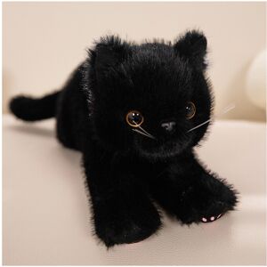 Unbranded (Black, 53cm) Party Artificial Cat Plush Toy Doll Cute Cartoon Girl Children Gif Unbranded (Black, 53cm) Party Artificial Cat Plush Toy Doll Cute Cartoon Girl Children Gif