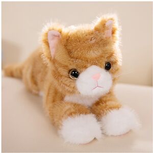 Unbranded (Orange, 40cm) Party Artificial Cat Plush Toy Doll Cute Cartoon Girl Children Gi Unbranded (Orange, 40cm) Party Artificial Cat Plush Toy Doll Cute Cartoon Girl Children Gi