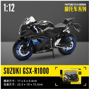 Maxpower (black box) CCA Scale Suzuki GSX-R1000 Motorcycle Toys Alloy Diecast Model Colle Maxpower (black box) CCA Scale Suzuki GSX-R1000 Motorcycle Toys Alloy Diecast Model Colle