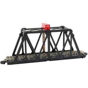 Bachmann Trains - E-Z Track Blinking Bridge - N Scale (44873) Black Small Bachmann Trains - E-Z Track Blinking Bridge - N Scale (44873) Black Small