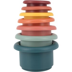 Nuby Stacking Soft Silicone Cups Interactive Toy Promotes Coordination Seven P Nuby Stacking Soft Silicone Cups Interactive Toy Promotes Coordination Seven P