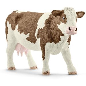 Schleich Farm World Simmental Cow Toy Figurine - Educational and Durable Farm An Schleich Farm World Simmental Cow Toy Figurine - Educational and Durable Farm An