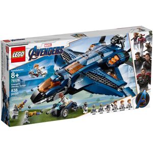 Lego Marvel Avengers: Avengers Ultimate Quinjet 76126 Building Kit (83 Lego Marvel Avengers: Avengers Ultimate Quinjet 76126 Building Kit (83