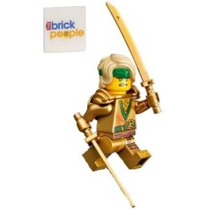 Lego Ninjago: Lloyd Garmadon Golden Ninja with 2X Shamshir and Gold Dr Lego Ninjago: Lloyd Garmadon Golden Ninja with 2X Shamshir and Gold Dr