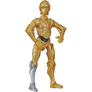 STAR WARS Galaxy of Adventures C-3PO Toy 5-inch Scale Action Figure with Fun Dro STAR WARS Galaxy of Adventures C-3PO Toy 5-inch Scale Action Figure with Fun Dro