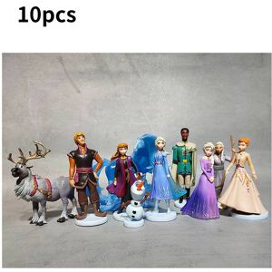 Unbranded (Style H) Frozen Action Princess Figures Set Kids Toy Collection Cartoon Gift De Unbranded (Style H) Frozen Action Princess Figures Set Kids Toy Collection Cartoon Gift De