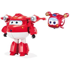 Super Wings - 5 Transforming 2-Pack Supercharged Jett & Super Pet Jett Airplane Super Wings - 5 Transforming 2-Pack Supercharged Jett & Super Pet Jett Airplane
