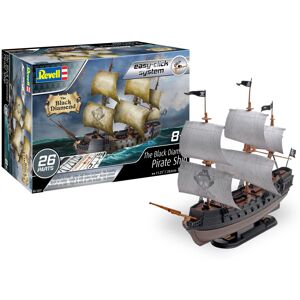 Revell Level 2 Easy-Click Model Kit The Black Diamond Pirate Ship 1/350 Scale Mo Revell Level 2 Easy-Click Model Kit The Black Diamond Pirate Ship 1/350 Scale Mo