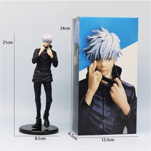 Unbranded (With Box) 21cm Jujutsu Kaisen Anime Figure Gojo Satoru Anime Statue PVC Action Unbranded (With Box) 21cm Jujutsu Kaisen Anime Figure Gojo Satoru Anime Statue PVC Action