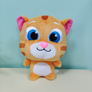 Unbranded (Ginger silent, 15cm) 1PC 15cm Talking Tom And Friends Plush Toys Doll K Unbranded (Ginger silent, 15cm) 1PC 15cm Talking Tom And Friends Plush Toys Doll K