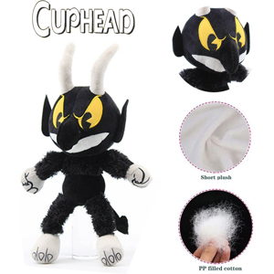 Unbranded Cuphead Devil Mugman Boss Plush Toy Stuffed Animal Doll Kid Baby Xmas Gift Decor Unbranded Cuphead Devil Mugman Boss Plush Toy Stuffed Animal Doll Kid Baby Xmas Gift Decor