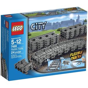 Lego City Flexible Tracks 7499 Train Toy Accessory Lego City Flexible Tracks 7499 Train Toy Accessory