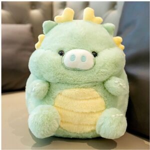 Unbranded (Green) Plush Dragon Pig Toy Cartoon Animal Stuffed Doll Bedroom Decoration Gift Unbranded (Green) Plush Dragon Pig Toy Cartoon Animal Stuffed Doll Bedroom Decoration Gift