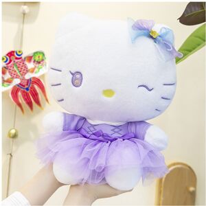 Unbranded (35cm) Purple Dress Hello Kitty Plush Toy Cartoon Stuffed Animal Gift Doll Decor Unbranded (35cm) Purple Dress Hello Kitty Plush Toy Cartoon Stuffed Animal Gift Doll Decor