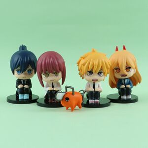 Unbranded Set Chainsaw Man Pochita Power Denji Action Figure Model Toys Collection Dolls Unbranded Set Chainsaw Man Pochita Power Denji Action Figure Model Toys Collection Dolls