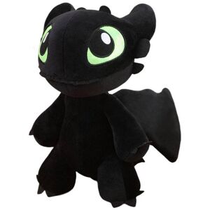 Unbranded (Black) How To Train Your Dragon Plush Toy Stuffed Doll Light Fury Night Fury Ki Unbranded (Black) How To Train Your Dragon Plush Toy Stuffed Doll Light Fury Night Fury Ki