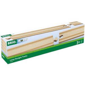 Brio World 333414 Piece Long Straight Wooden Train Tracks Expandable Compatibl Brio World 333414 Piece Long Straight Wooden Train Tracks Expandable Compatibl