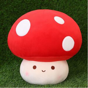 Unbranded (Red, 23cm) Mushroom Cartoon Plush Toy Vegetable Stuffed Doll Decoration Gift Cu Unbranded (Red, 23cm) Mushroom Cartoon Plush Toy Vegetable Stuffed Doll Decoration Gift Cu