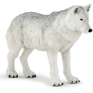 Papo -Hand-Painted - Figurine -Wild Animal Kingdom - Polar Wolf -50195 -Collecti Papo -Hand-Painted - Figurine -Wild Animal Kingdom - Polar Wolf -50195 -Collecti