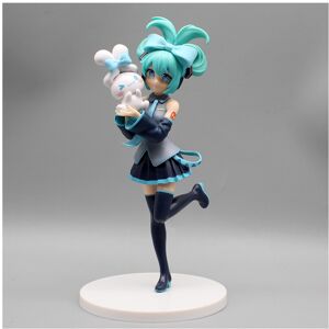 Unbranded (A 20cm, with box) Hatsune Miku Cinnamoroll Anime Figure Miku Mini Figuries PVC Unbranded (A 20cm, with box) Hatsune Miku Cinnamoroll Anime Figure Miku Mini Figuries PVC