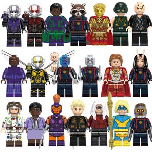 Bonxaif 20PCS Quantumania Minifigures Toy Collection Fit Lego Building Block Figurine Bonxaif 20PCS Quantumania Minifigures Toy Collection Fit Lego Building Block Figurine