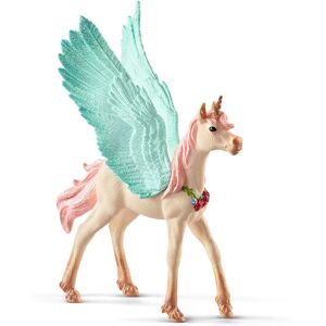 Schleich bayala Unicorn Toys for Girls and Boys Decorated Unicorn Pegasus Foal Schleich bayala Unicorn Toys for Girls and Boys Decorated Unicorn Pegasus Foal