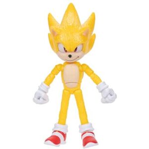 Sonic The Hedgehog Sonic 3 Movie Action Figures - 5-Inch Super Sonic Collector Toy Figure, Highly A Sonic The Hedgehog Sonic 3 Movie Action Figures - 5-Inch Super Sonic Collector Toy Figure, Highly A