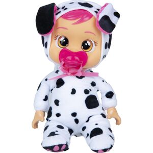 Tibur n beb Cry Babies Tiny Cuddles Dotty - 9 inch baby doll cries real tears black and wh Tibur n beb Cry Babies Tiny Cuddles Dotty - 9 inch baby doll cries real tears black and wh