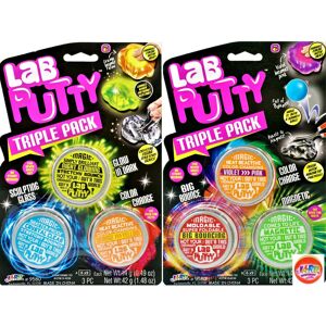 JA-RU Lab Putty Bundle Slime Set (2 Fidget Pack 6 Units) Bouncy Color Changing JA-RU Lab Putty Bundle Slime Set (2 Fidget Pack 6 Units) Bouncy Color Changing