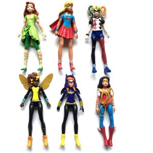 Unbranded Stunning 15cm Supergirl Wonder Woman Batgirl Harley Quinn Female Hero Figurines Unbranded Stunning 15cm Supergirl Wonder Woman Batgirl Harley Quinn Female Hero Figurines