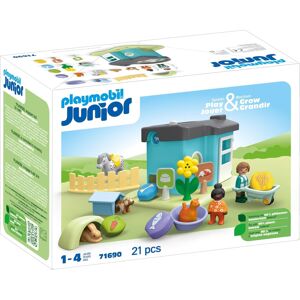 Playmobil 71690 JUNIOR: Animal Home with Treat Dispenser, educational toy, made Playmobil 71690 JUNIOR: Animal Home with Treat Dispenser, educational toy, made