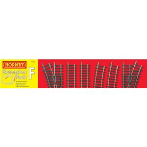 Hornby R8226 OO Gauge Track Extension Pack F - Extra Track Pieces for Model Rail Hornby R8226 OO Gauge Track Extension Pack F - Extra Track Pieces for Model Rail