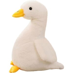 Unbranded (40cm, White) Adorable Duck Plush Doll Soft Stuffed Toy Kids Hugging Pillow Gift Unbranded (40cm, White) Adorable Duck Plush Doll Soft Stuffed Toy Kids Hugging Pillow Gift