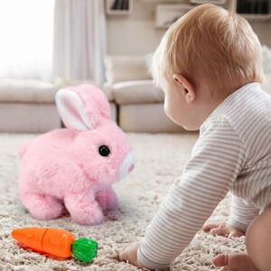 Unbranded (PK) Bunny Toys Interactive Toys Bunnies Can Walk And Talk, Easter Plush Stuffed Unbranded (PK) Bunny Toys Interactive Toys Bunnies Can Walk And Talk, Easter Plush Stuffed