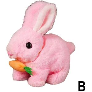 Unbranded (Pink) Bunny Toys Educational Interactive Toys Can Walk and Talk,Easter Plush St Unbranded (Pink) Bunny Toys Educational Interactive Toys Can Walk and Talk,Easter Plush St