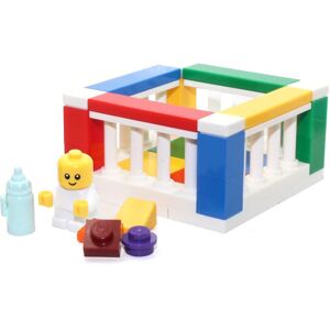 Lego City Minifigure - Baby in Colorful Playpen with Toys (Very Cute) Lego City Minifigure - Baby in Colorful Playpen with Toys (Very Cute)