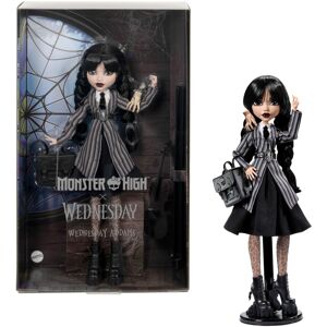 Monster Cable High Wednesday Doll and Accessories, Wednesday Addams Collectible in Nev Monster Cable High Wednesday Doll and Accessories, Wednesday Addams Collectible in Nev